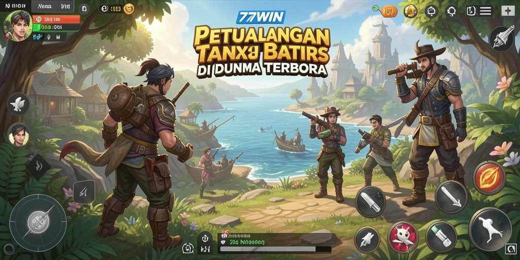 Screenshot <strong>77WIN</strong> menampilkan petualangan dalam dunia terbuka yang menakjubkan.