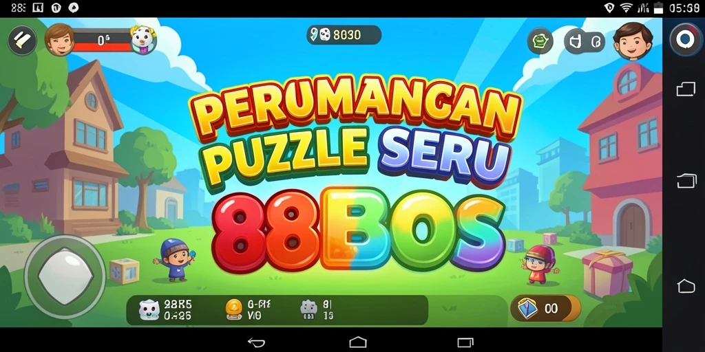 Tampilan gameplay seru dari 88BOS menunjukkan tantangan puzzle yang menarik.
