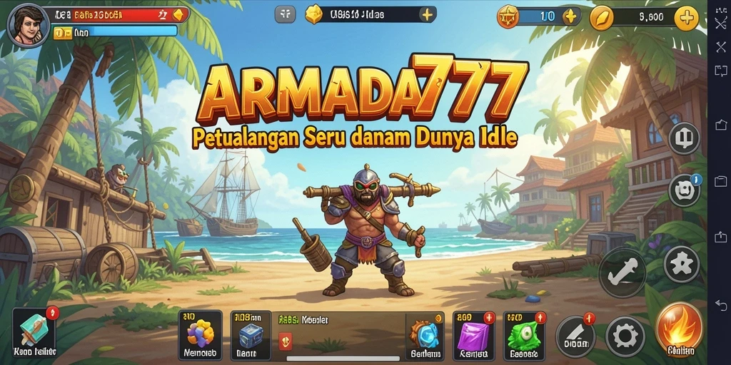 Tampilan gameplay seru dari ARMADA777 dengan grafis memikat.