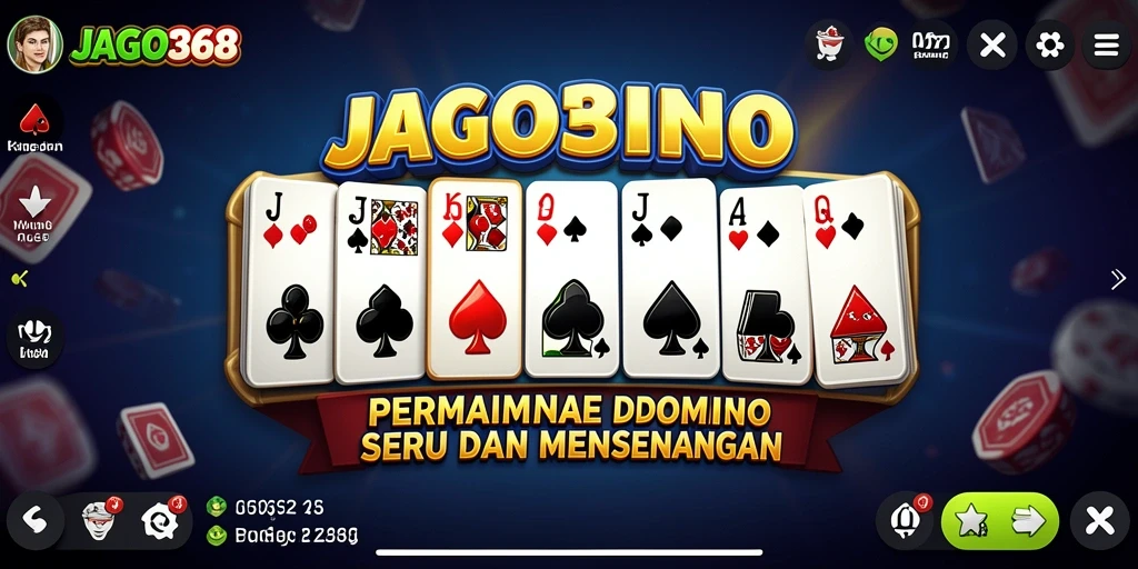Tampilan menarik kumpulan pemain Domino di JAGO368.