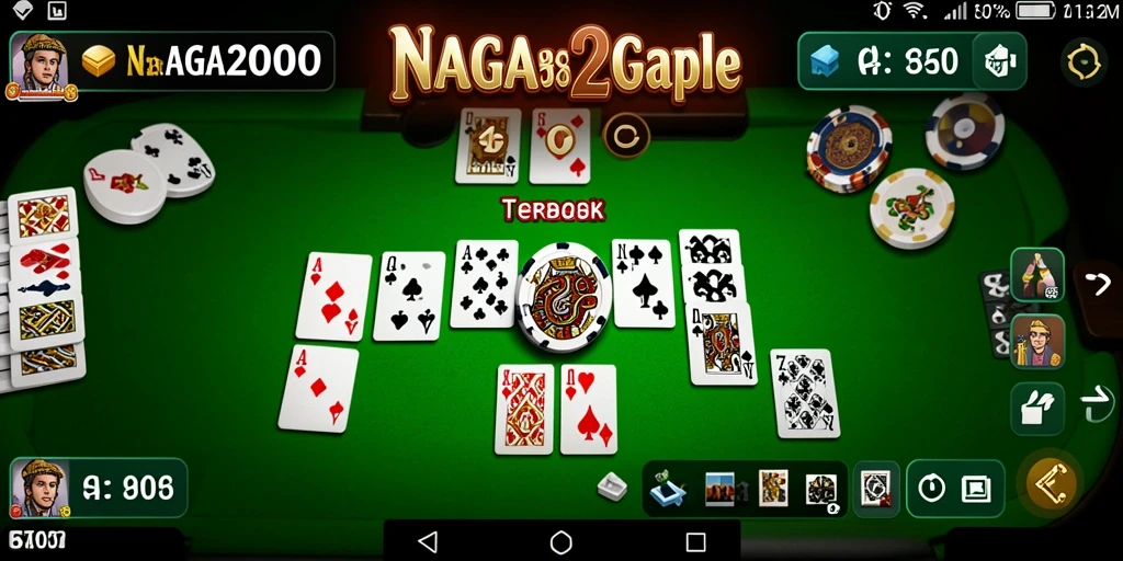 Tampilan gameplay NAGA2000 yang seru dan penuh strategi.
